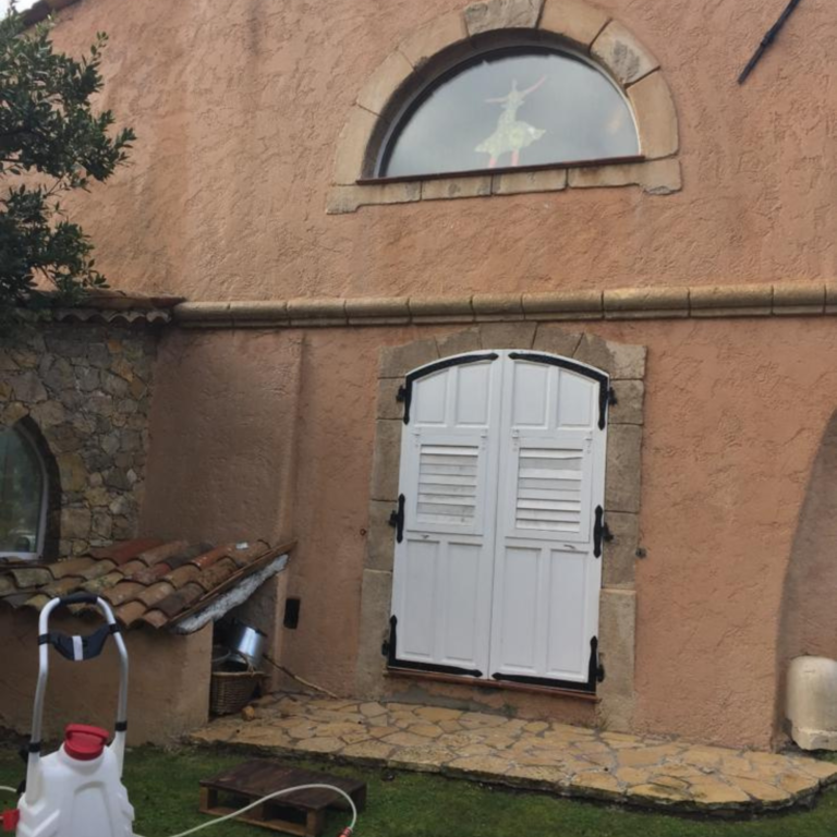 Nettoyage façade après à Antibes
